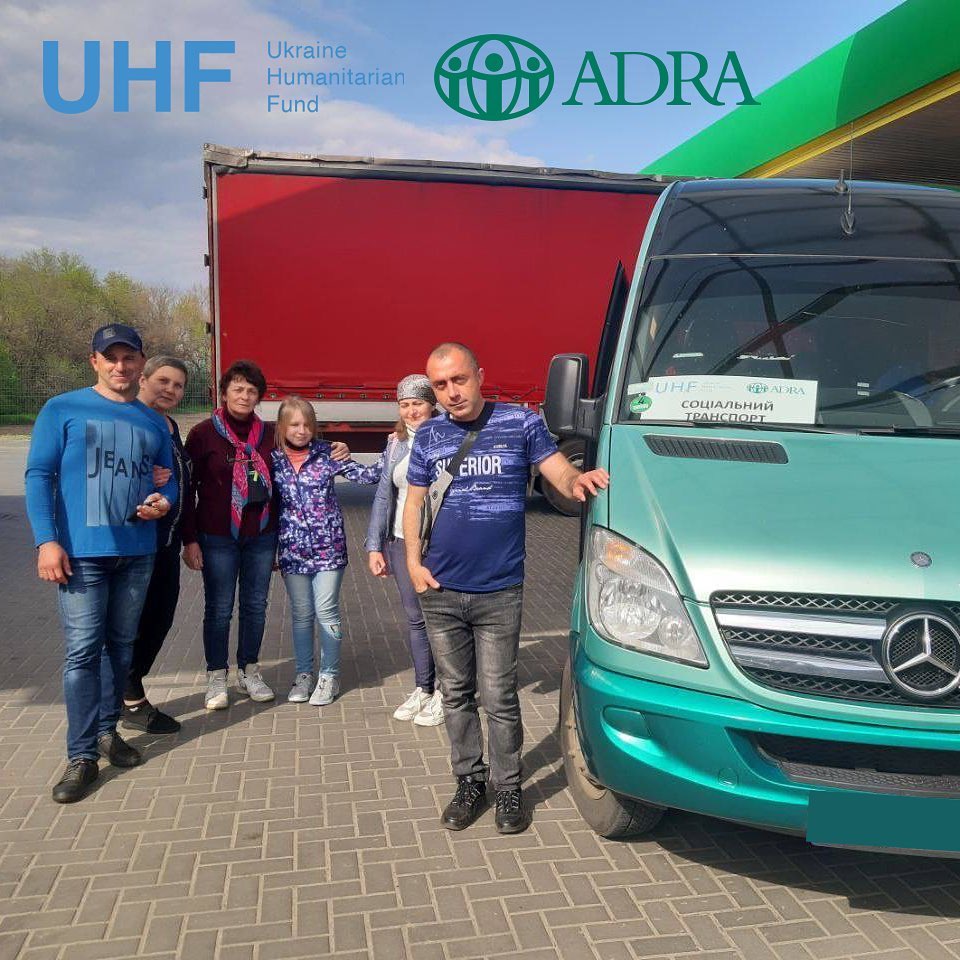 ADRA Ukraine medical transport