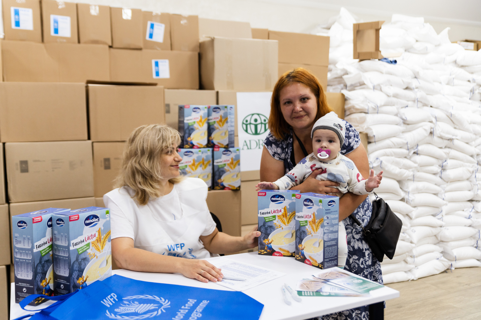 ADRA delivers 18,000 packages of baby food to Ukraine