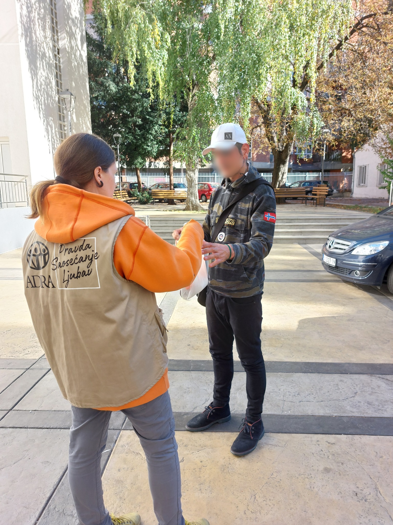 ADRA Serbia helping homeless people in Beograd