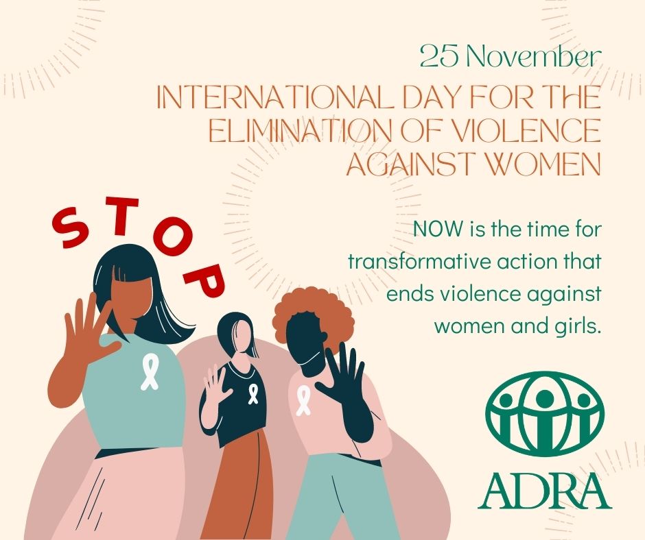 ADRA Europe - Domestic violence against women, is one of the most abject human rights violations.
