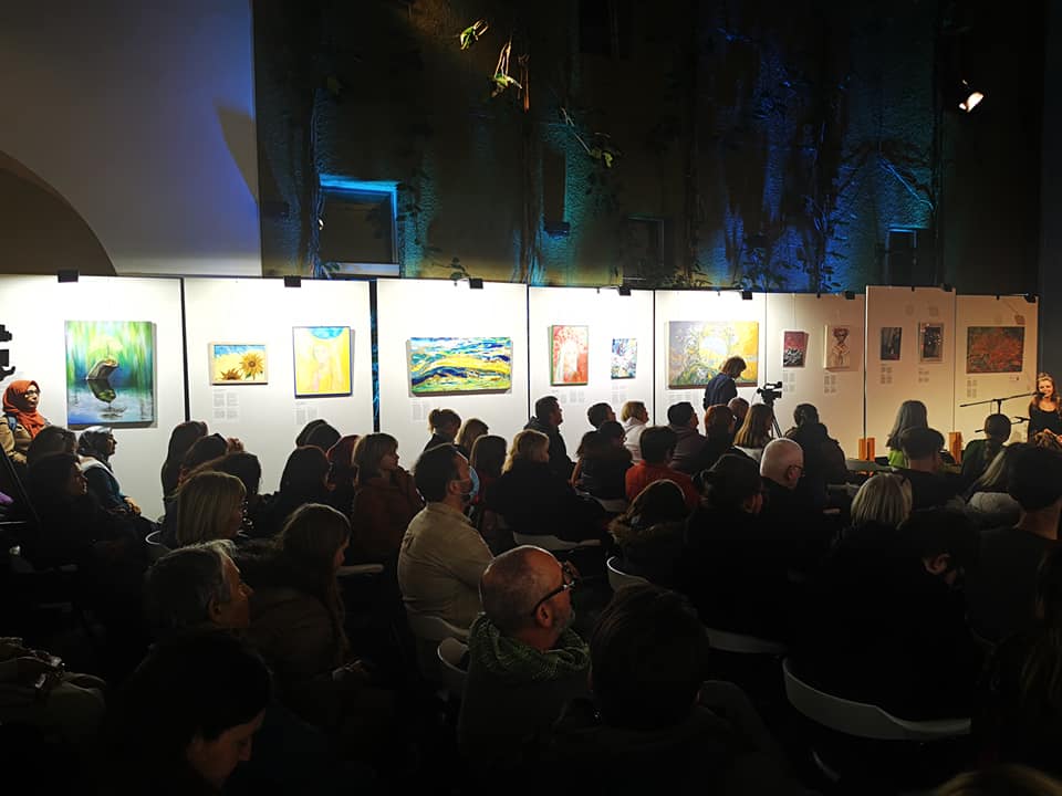 On 12 December, connected to International migrant day, ADRA Slovenia opened a humanitarian art exhibition of Ukrainian artists titled 'New life'. The artworks can be viewed online and are also available for purchase. Organisers decided to support the Ukrainian artists by organising the production, exhibition and selling of their artwork to support refugees' life and work in Slovenia.