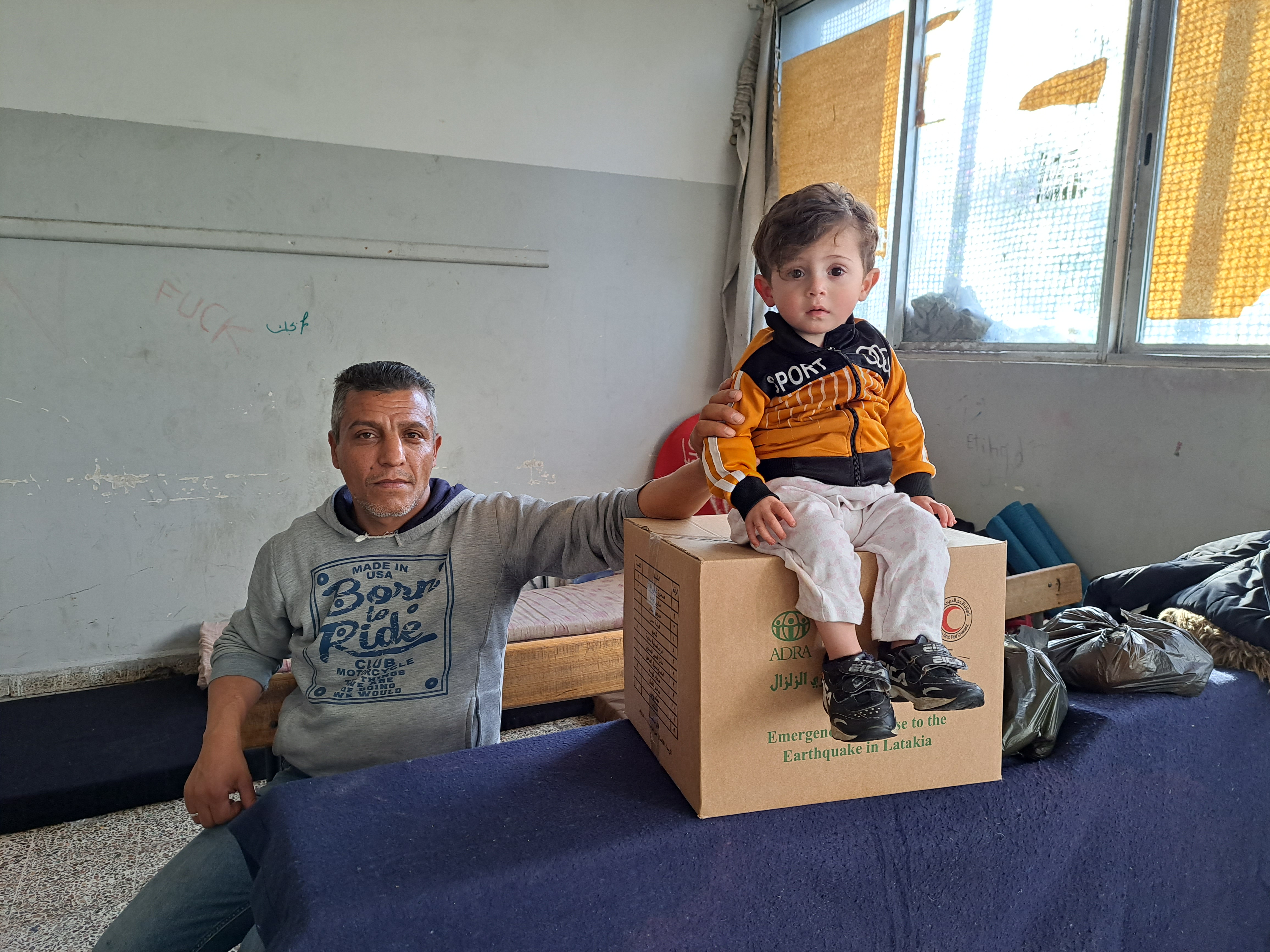 Hygiene Kit distribution beneficiary by ADRA Syria