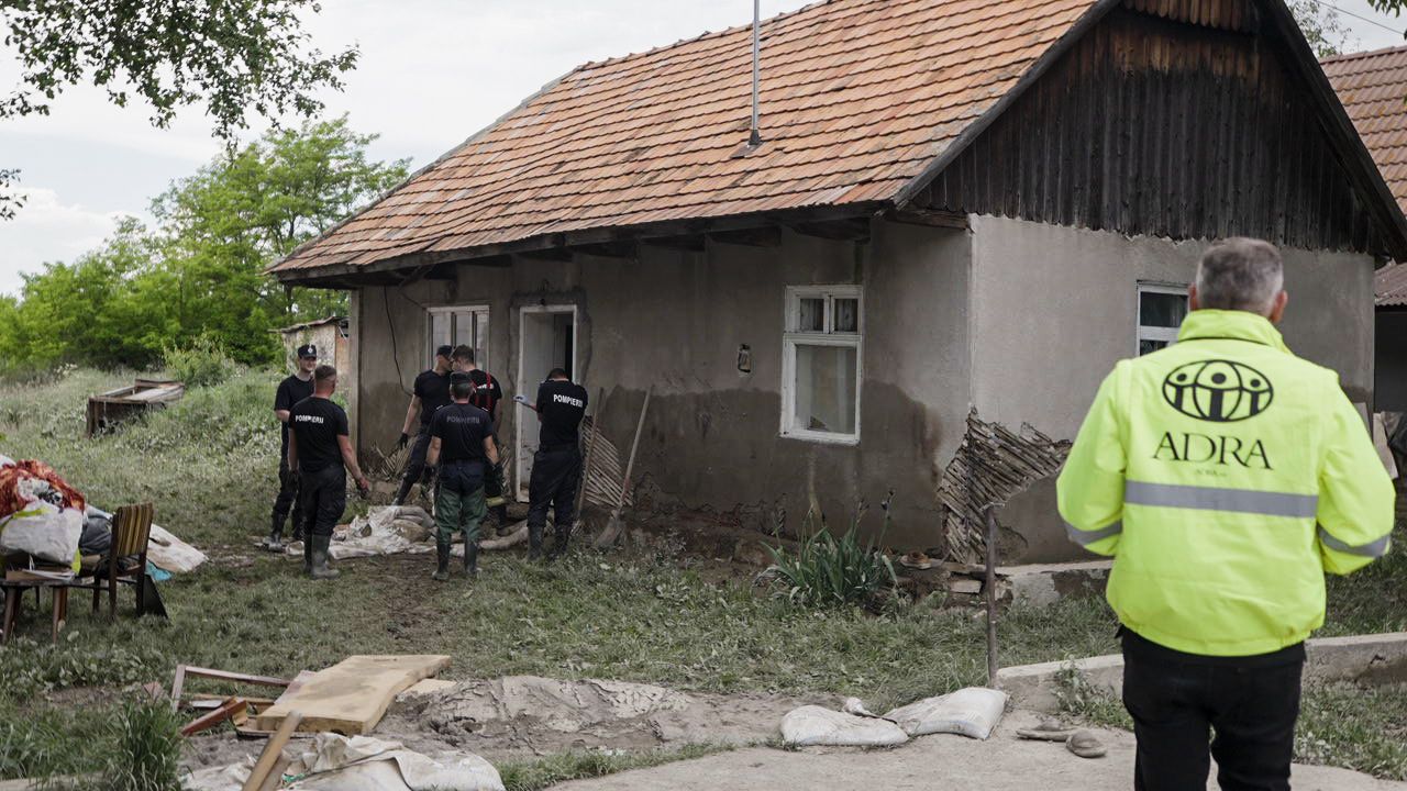 ADRA supports flood affected families in Romania, Covasna